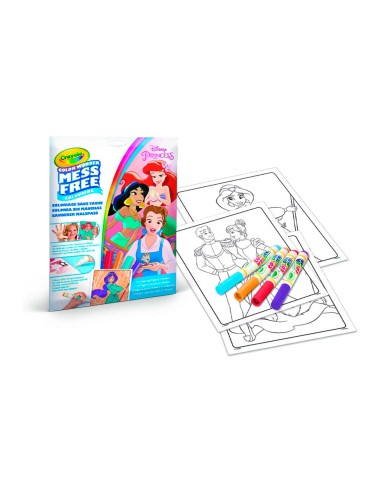 Crayola Wonder Colorea sin Manchas Princesas