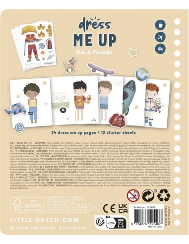 LIBRO VISTE A JIM & FRIENDS LITTLE DUTCH