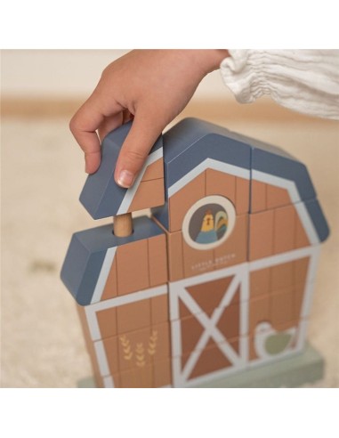 Apilable de pequeña granja