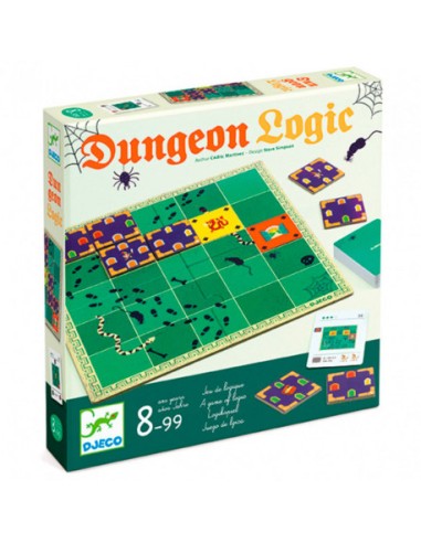 Dungeon Logic - juego de lógica para 1 jugador -Djeco