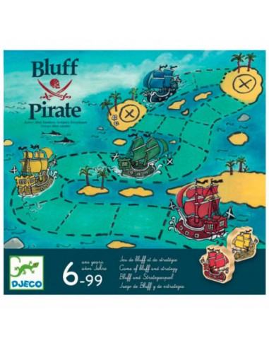 Juego Bluff Pirate- DJECO