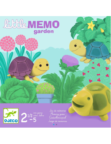 Juego Little Memo - Garden - djeco