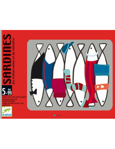 Cartas Sardines - djeco