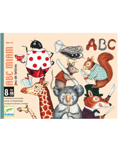 Cartas ABC Miam - Djeco