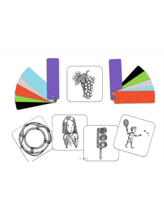 Cartas Color connect - Djeco 2