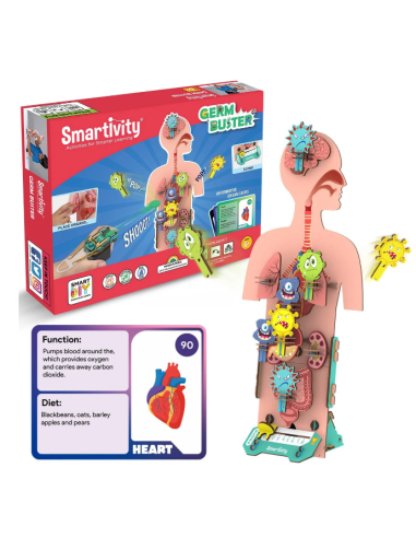 Smartivity Cuerpo humano anti gérmenes