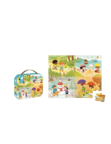 Puzle Las Estaciones- 36 piezas