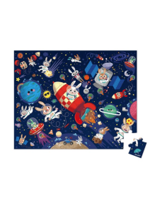 Puzzle Cohete 54 piezas Janod 2
