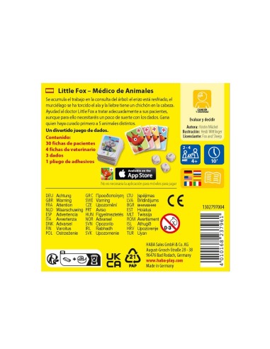 Little Fox - Médico de Animales HABA