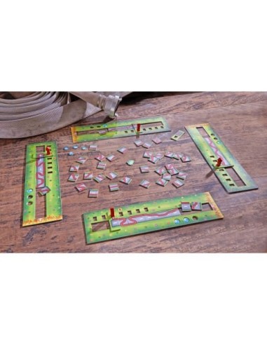 Bomberos en acción Haba