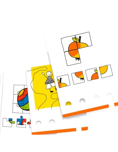 LogiCase 4 - juego de acertijos de viaje para 1 jugador Haba