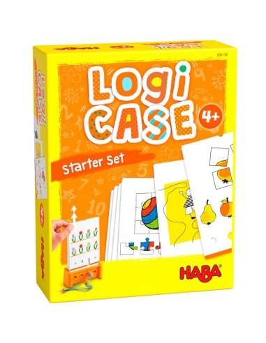 LogiCase 4 - juego de acertijos de viaje para 1 jugador Haba