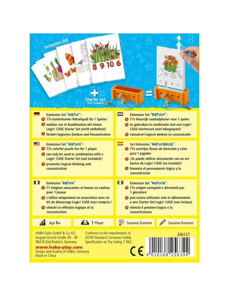 Logic! CASE Set de Ampliación. Naturaleza HABA