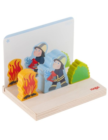 Juego de Apilar Los Bomberos HABA