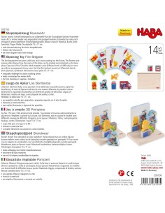 Juego de Apilar Los Bomberos HABA 2