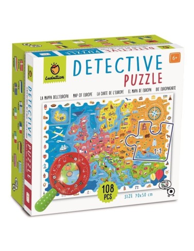 Detective Puzzle - Mapa de Europa
