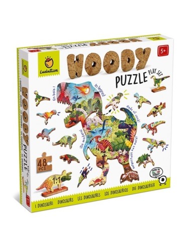 Woody Puzzle - Dinosaurios