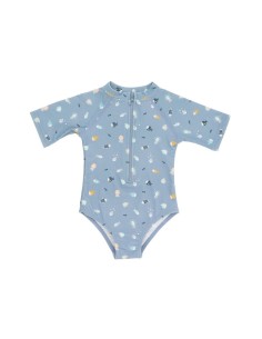 Bañador con Cremallera Fishes