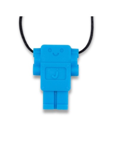 Colgante Mordedor ROBOT blue