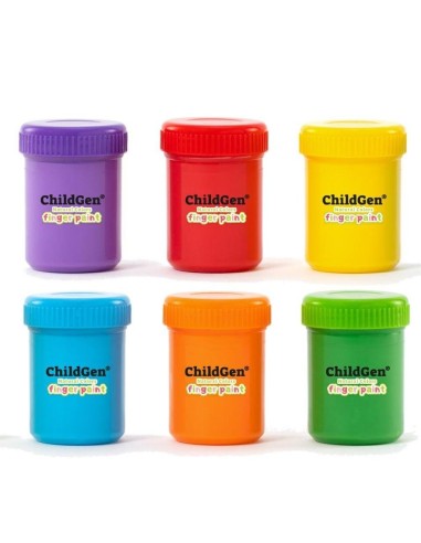 Finger Paints - 6 Box Finger Paint Set