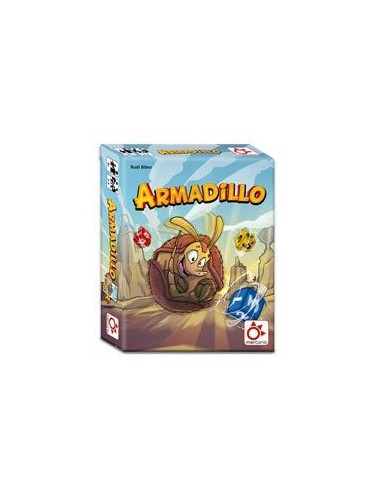 Armadillo - Juego de cálculo mental con cartas y dados para 2-6 jugadores