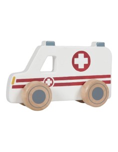 Set Vehículos de emergencia Madera 2