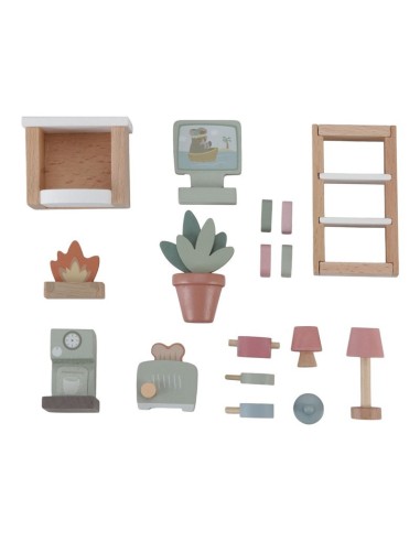 Set Muebles para casa de muñecas