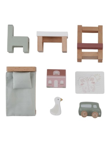 Set habitación niños casa muñecas