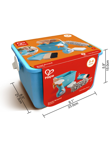 Juego de Limpieza con Cubo Hape