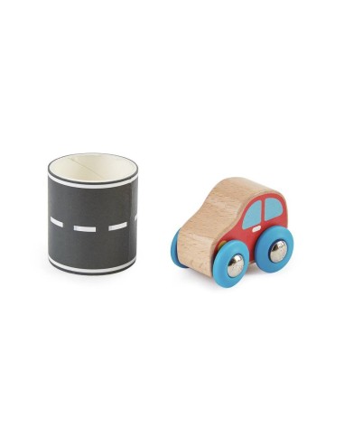 Mini Coche con Carretera Hape