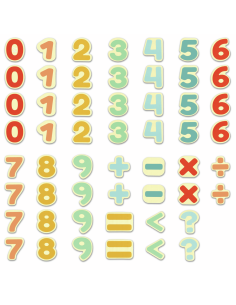 Números magnéticos Hape 2