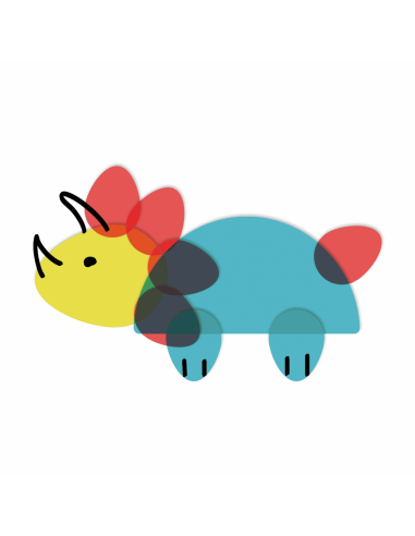 Arte de colores y formas Hape