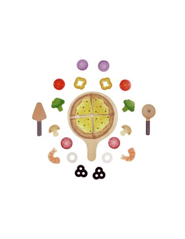 Set de Pizza con Ingredientes Hape