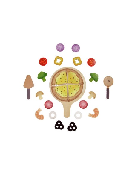 Set de Pizza con Ingredientes Hape