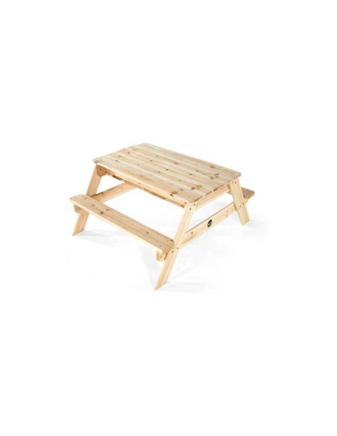 Mesa de Picnic y Arenero de Madera Surfside