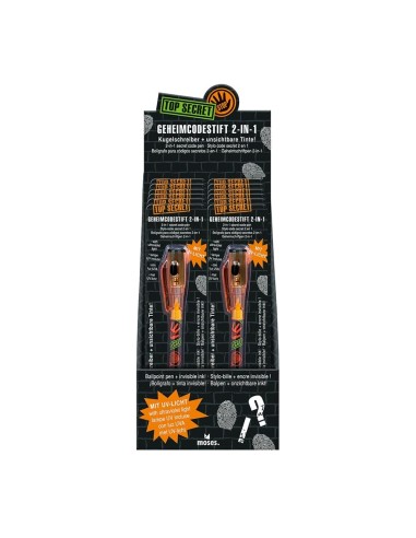 Bolígrafo Código Secreto 2 en 1