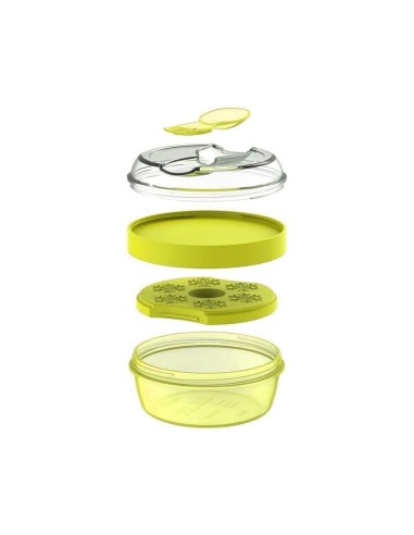 Caja Almuerzo con Tapa Refrigerante N'ice Cup Lime Tutete