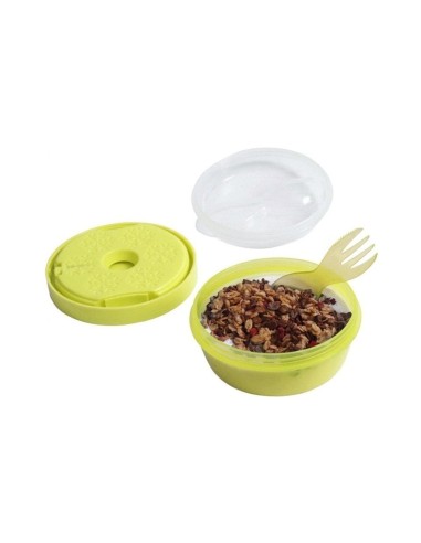 Caja Almuerzo con Tapa Refrigerante N'ice Cup Lime Tutete