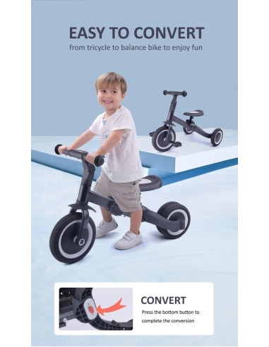 Triciclo 4 en 1 Kaya Verde