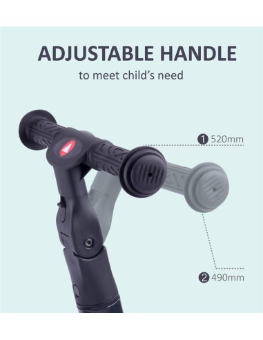 Triciclo 4 en 1 Kaya Verde