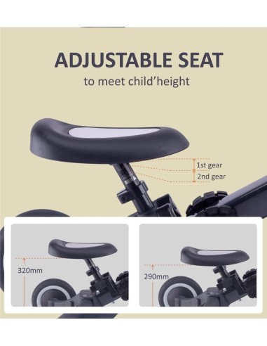 Triciclo 4 en 1 Kaya Verde