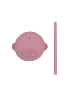 Tapa Sippie silicona rosa empolvado Tutete