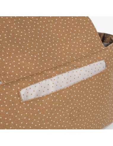 Organizador Topito Poppy canela