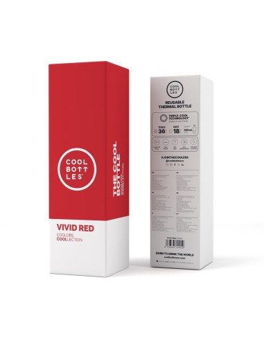 The Bottle - Vivid Red 750ml NEW