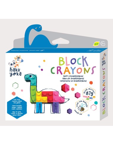 Crayones en bloque- Brachiosaurus