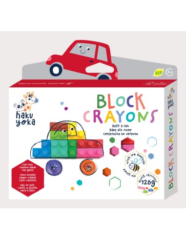 Crayones en bloque- Coche