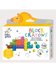Crayones en bloque- Triceratops MierEdu