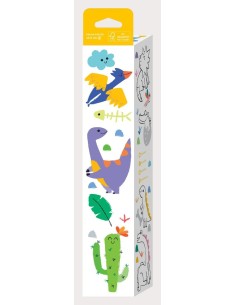 Kit de Rollos para Colorear- Dino Mundo MierEdu 2