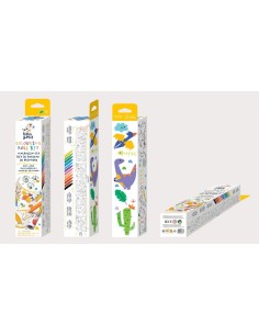 Kit de Rollos para Colorear- Dino Mundo MierEdu