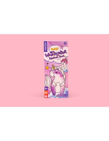 Libro de acuarelas de bolsillo-Unicornios